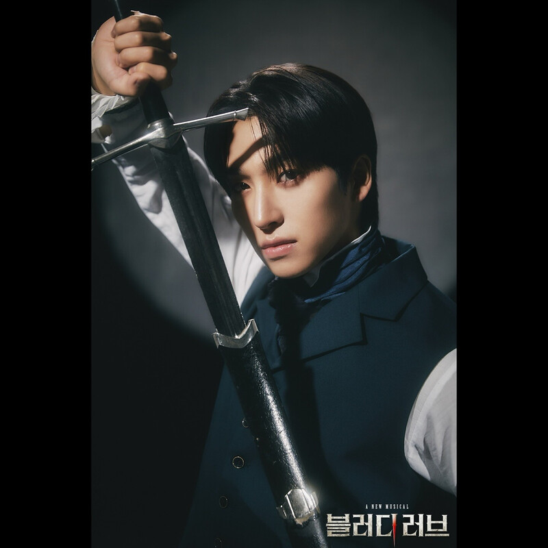 Sangyeon "Bloody Love" musical promo photo documents 1