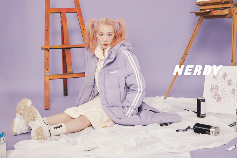 Taeyeon x NERDY 2021 Winter Collection documents 5