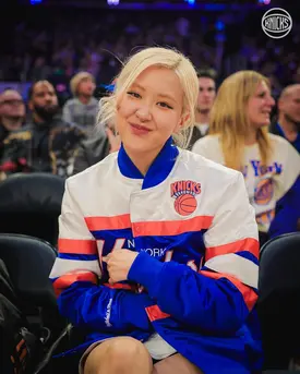 241014 - ROSÉ SNS Updates - at Madison Square Garden for New York Knicks