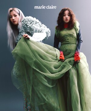 (G)I-DLE Soyeon & Yuqi for Marie Claire Korea Magazine January 2021 Issue