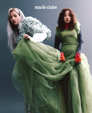 (G)I-DLE Soyeon & Yuqi for Marie Claire Korea Magazine January 2021 Issue