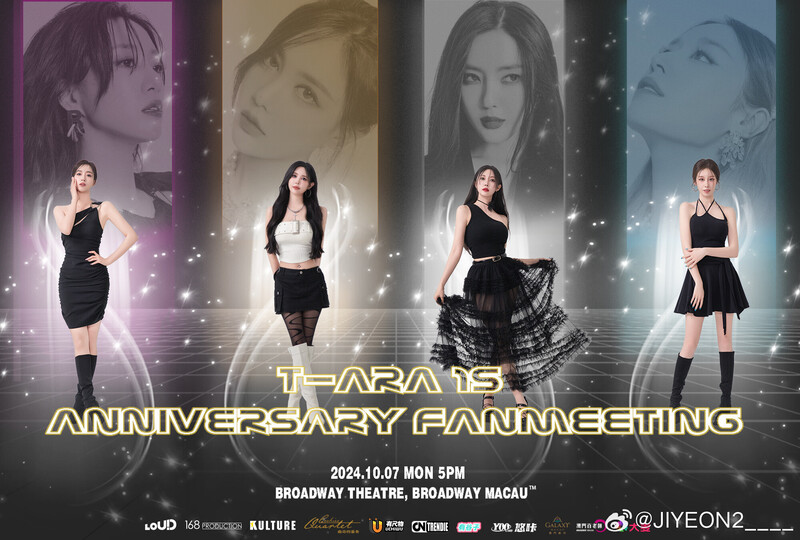 T-ara 15th Anniversary Fanmeeting in Macau teaser poster documents 1