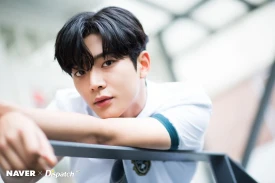 SF9's Rowoon "One Day Found by Chance" promotion photoshoot by Naver x Dispatch
