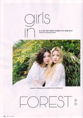 Red Velvet Joy and Yeri got Ceci magazine | May 2016