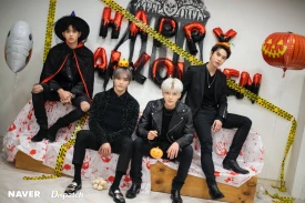 NCT Taeyong, Doyoung, Lucas & Jaemin Halloween Photoshoot by Naver x Dispatch
