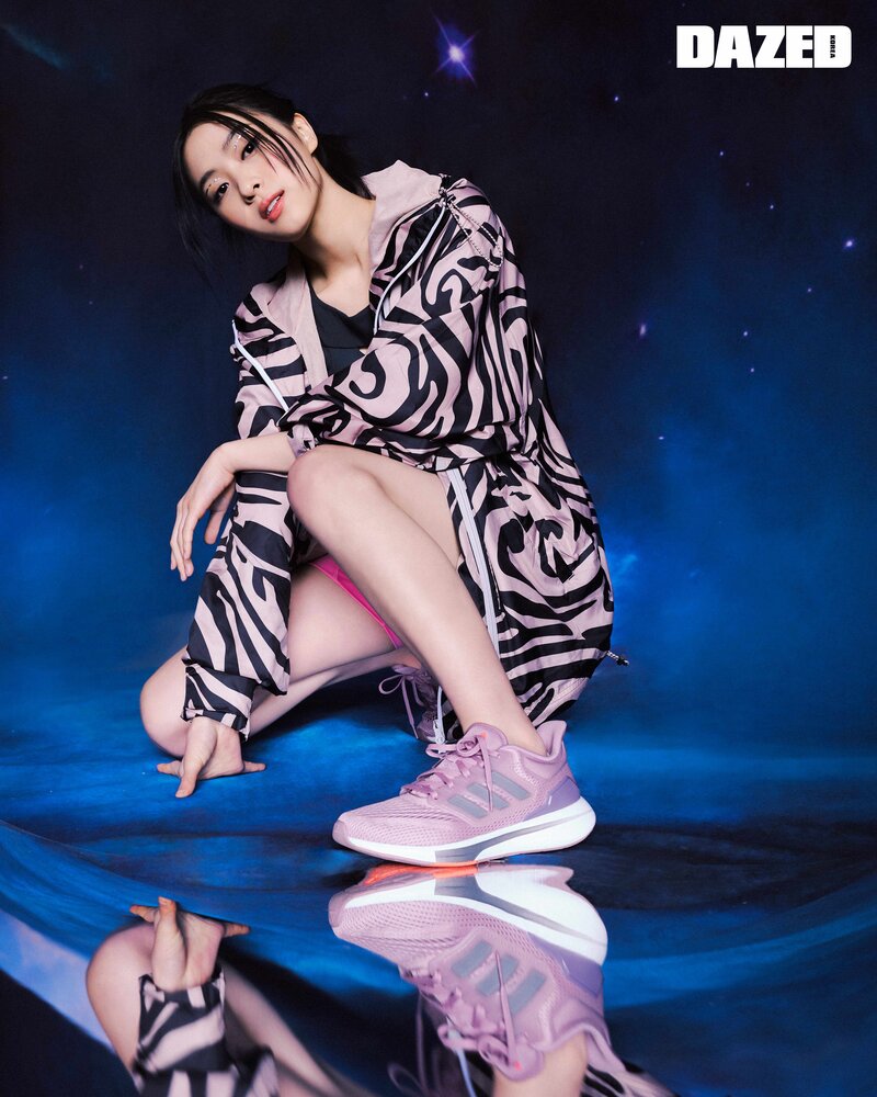 ITZY for DAZED Korea x ADIDAS 'Ultra Boost 22' Shoes April Issue 2022 documents 7