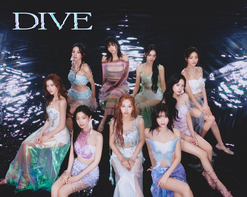 TWICE - Japan 5th Album ‘DIVE’ Concept Photo documents 1
