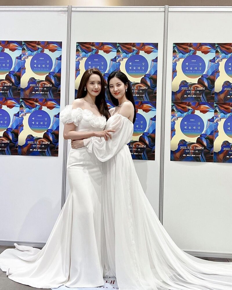 220507 Seohyun Instagram Update - with Yoona at 2022 Baeksang Arts Awards documents 2