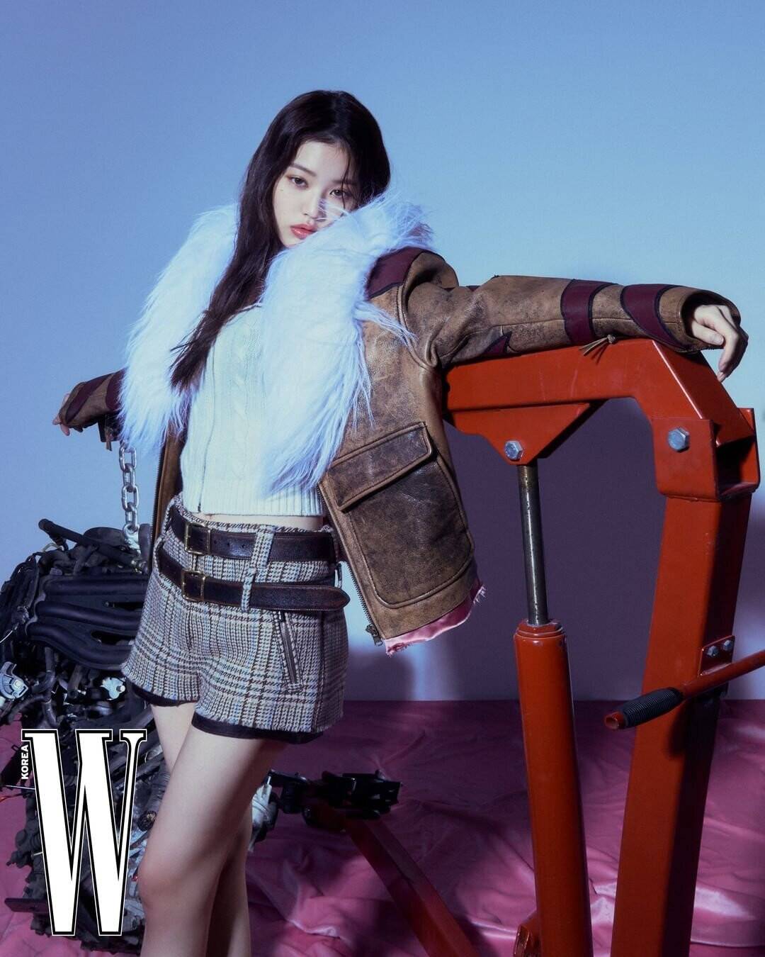 IVE Wonyoung for W Korea October 2022 Digital Edition x Miu Miu kpopping