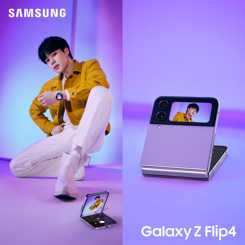 220816 SAMSUNG Mobile Twitter Update- BTS for SAMSUNG 'GALAXY Z FLIP 4' documents 12