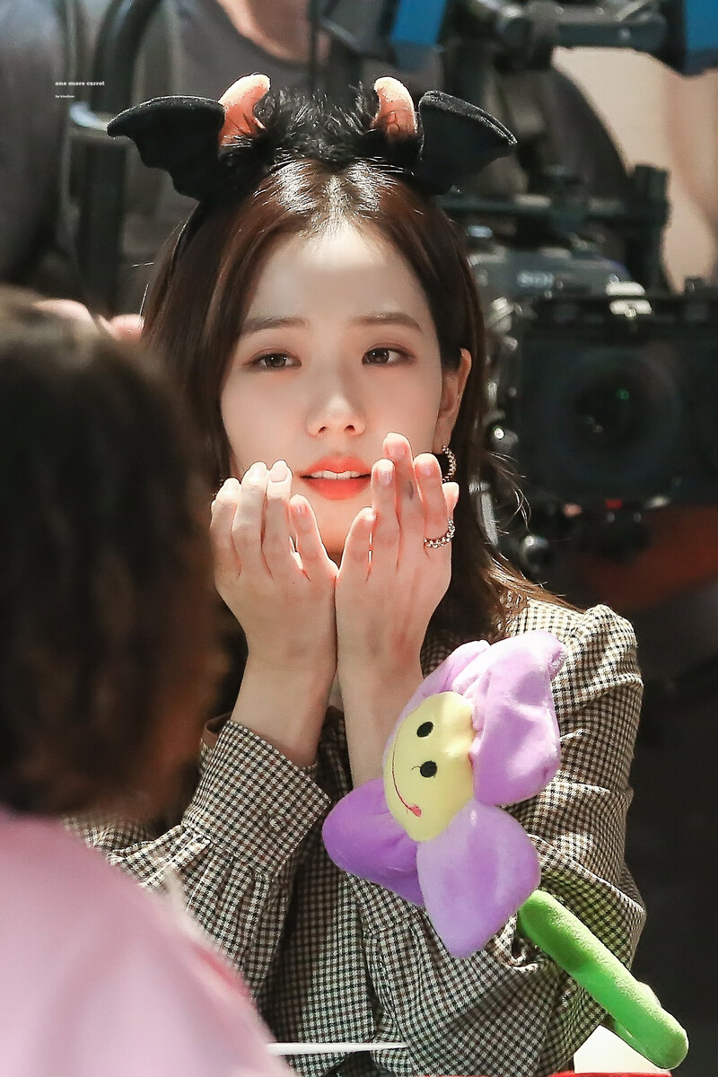 191012 BLACKPINK Jisoo - OLENS Fansign documents 8