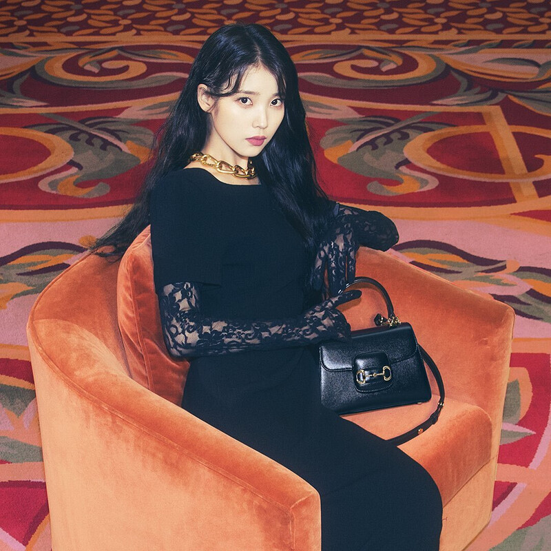 IU for GUCCI 'HIDDEN GUCCI HORSEBIT 1995' Campaign documents 1