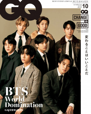 BTS for GQ Japan 2020 October Issue