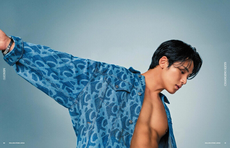 SEVENTEEN Mingyu for Calvin Klein X Rolling Stone Japan documents 10