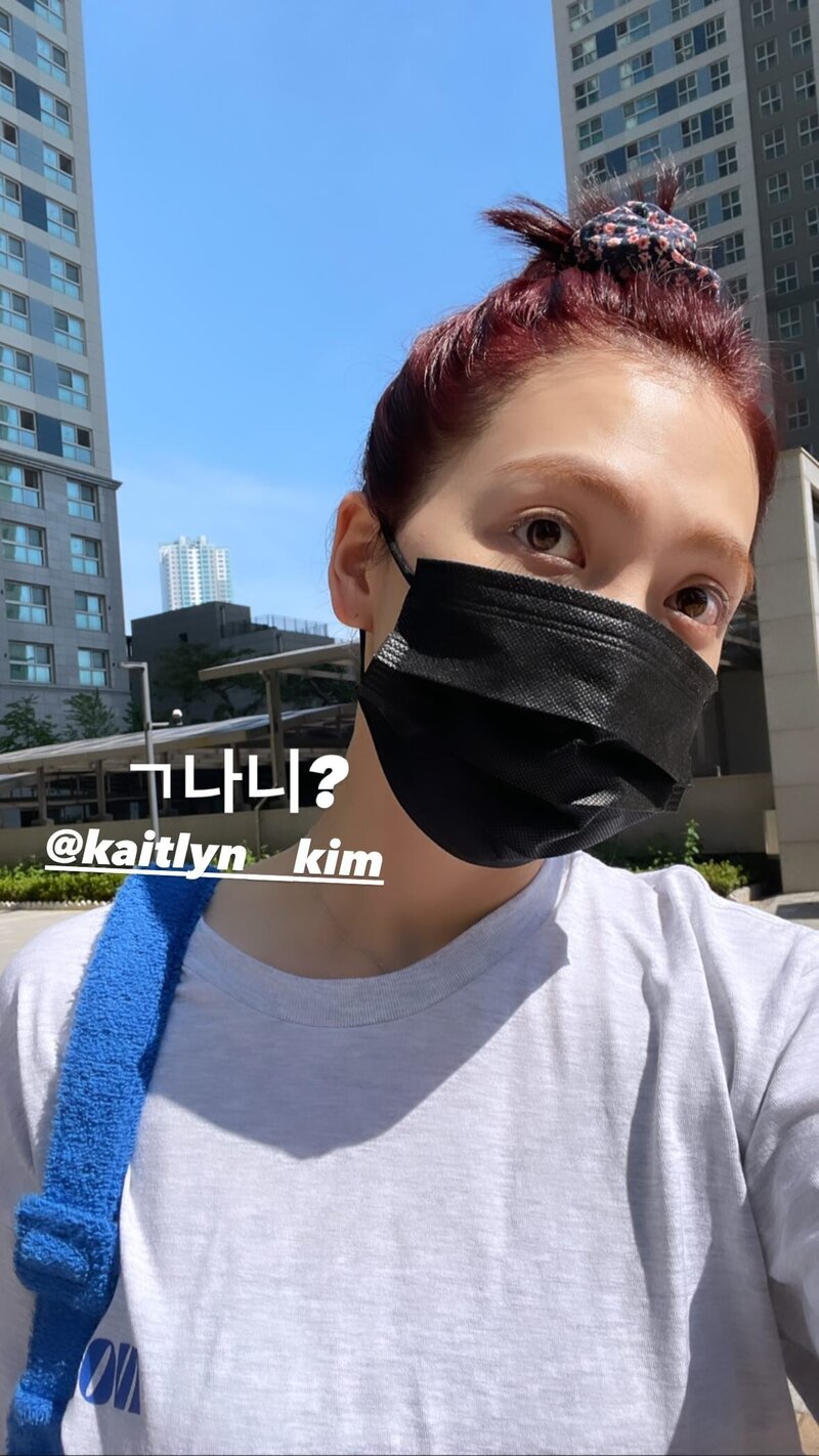 221231 KARA Jiyoung Instagram story update documents 30