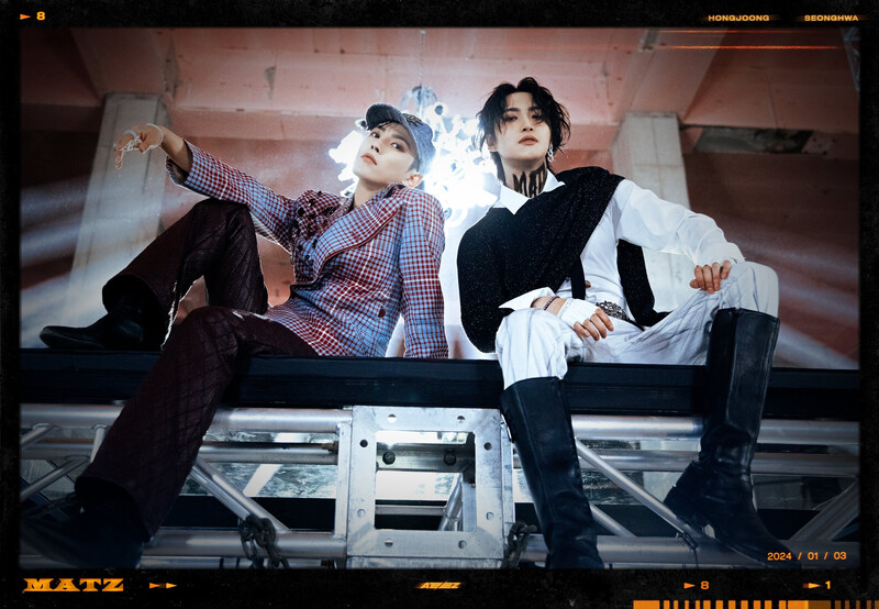 ATEEZ Hongjoong and Seonghwa - 'MATZ' Concept Teaser documents 1