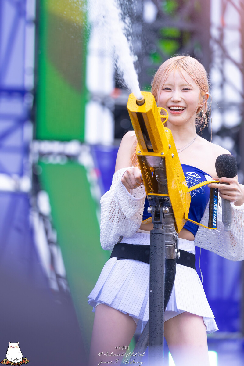 240705 fromis_9 Hayoung - Waterbomb Festival in Seoul Day 1 documents 4