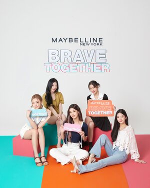 ITZY x Maybelline New York 'Brave Together' Campaign