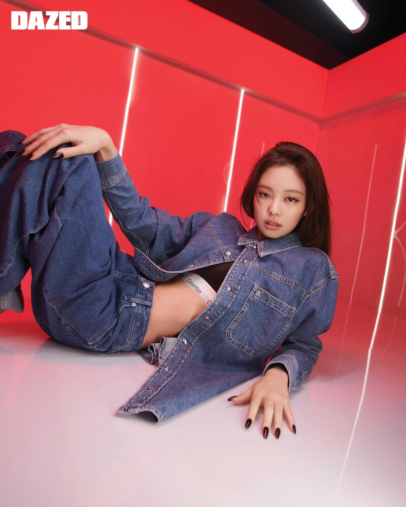 BLACKPINK Jennie for Dazed Korea 2021 Holiday Edition x Calvin Klein documents 1