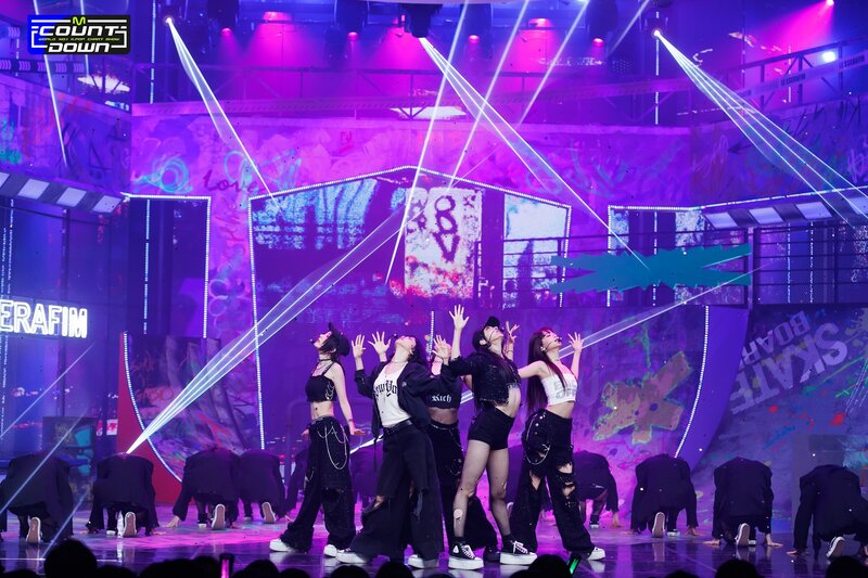 230530 LE SSERAFIM "Eve, Psyche, And The Bluebeardswife" at M Countdown documents 4