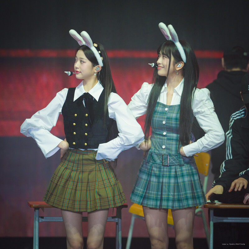 230212 IVE Wonyoung & Yujin - The First Fan Concert 'The Prom Queens' Day 2 documents 3