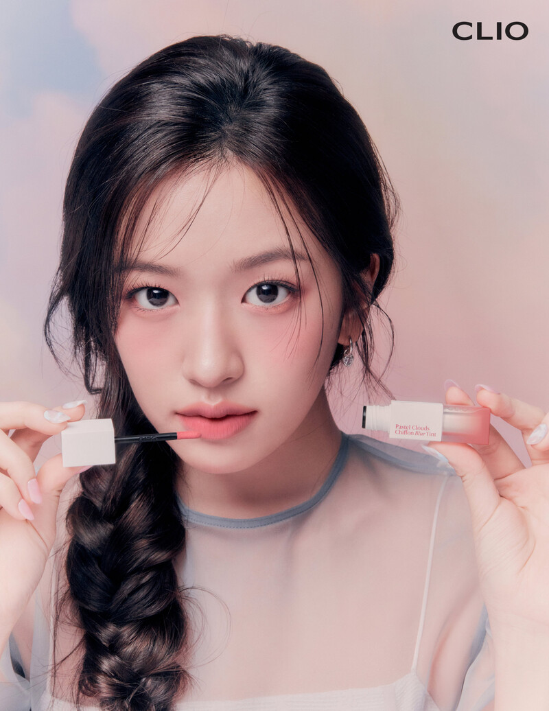 IVE Yujin for CLIO Pastel Clouds with Dew Collection | kpopping