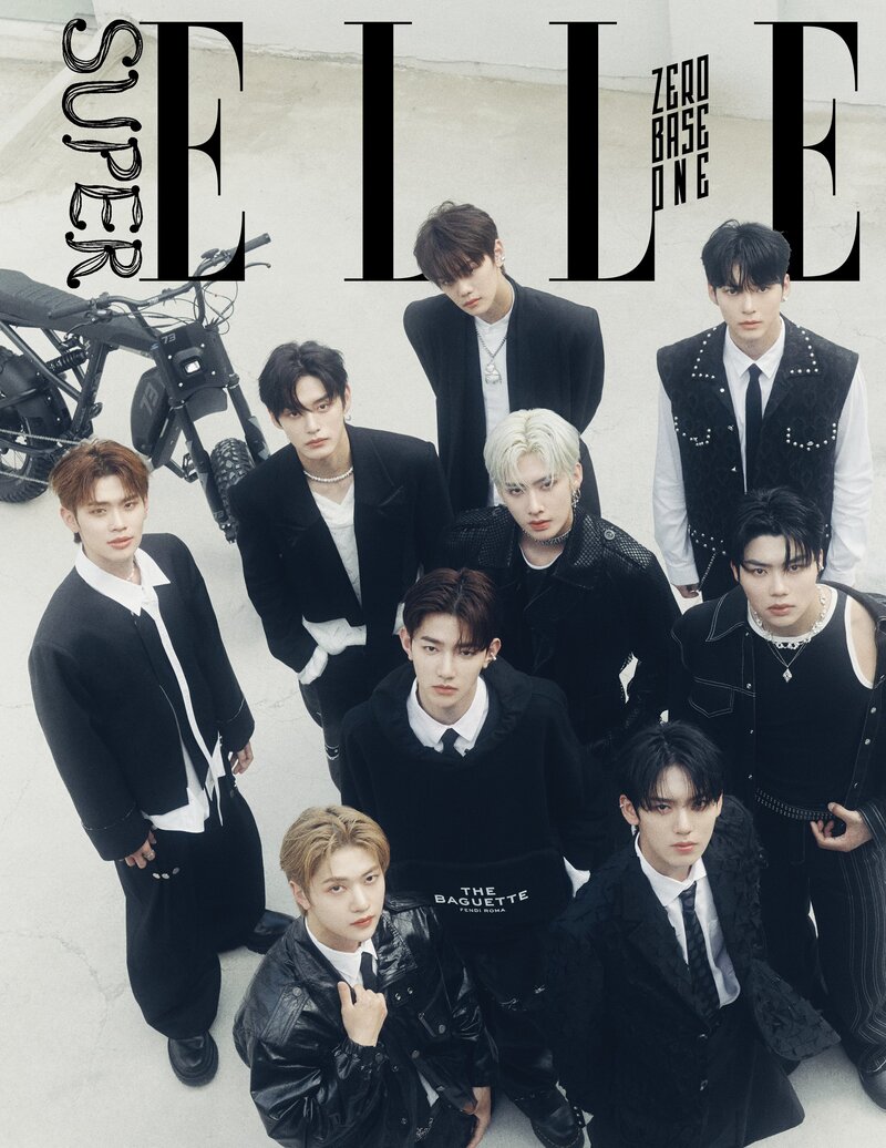 ZEROBASEONE for Elle Korea's "Super Elle" July 2023 Cover Issue documents 1