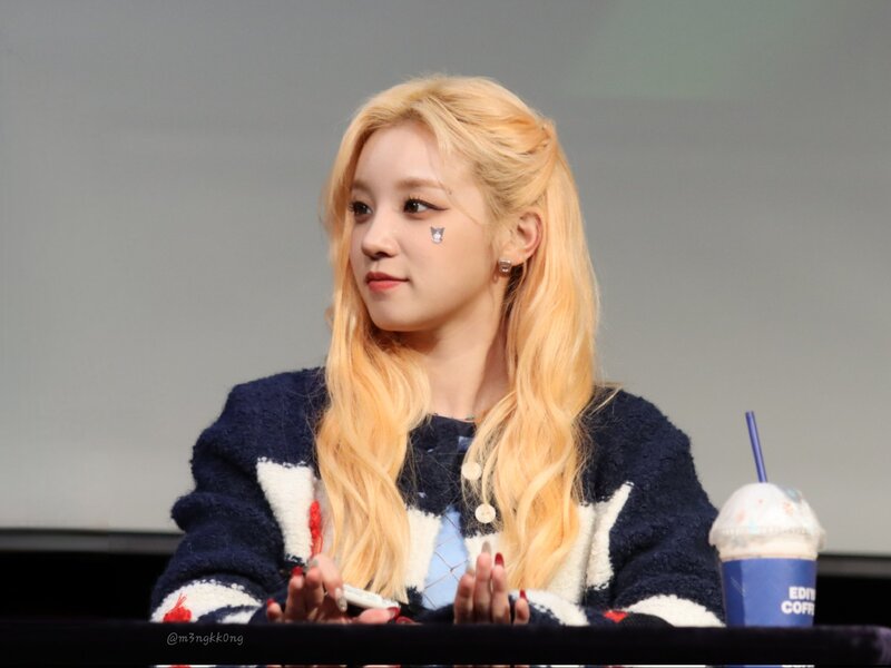 221029 (G)I-DLE Yuqi - Apple Music Fansign documents 7
