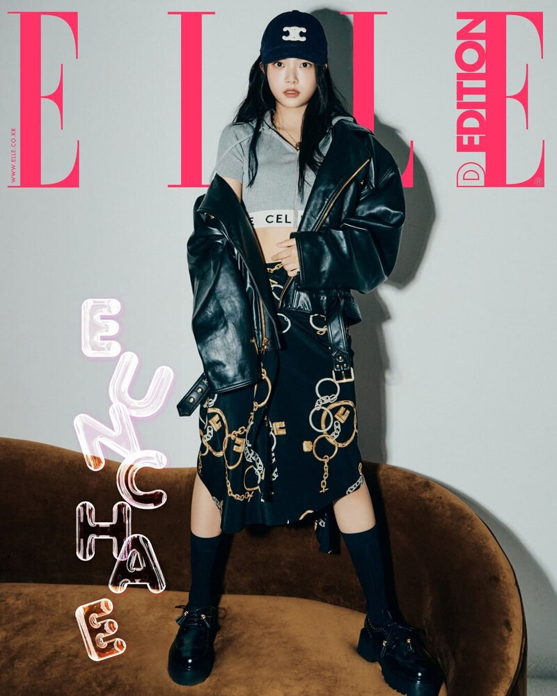 220831 LE SSERAFIM for Elle Korea Digital Edition x Celine documents 3