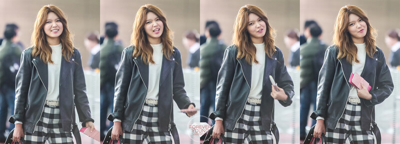 150204 Girls' Generation Sooyoung at Incheon Airport and Hong Kong Airport documents 3