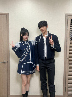 240920 - KBS Music Bank Twitter Update with EUNCHAE n Moon Sangmin