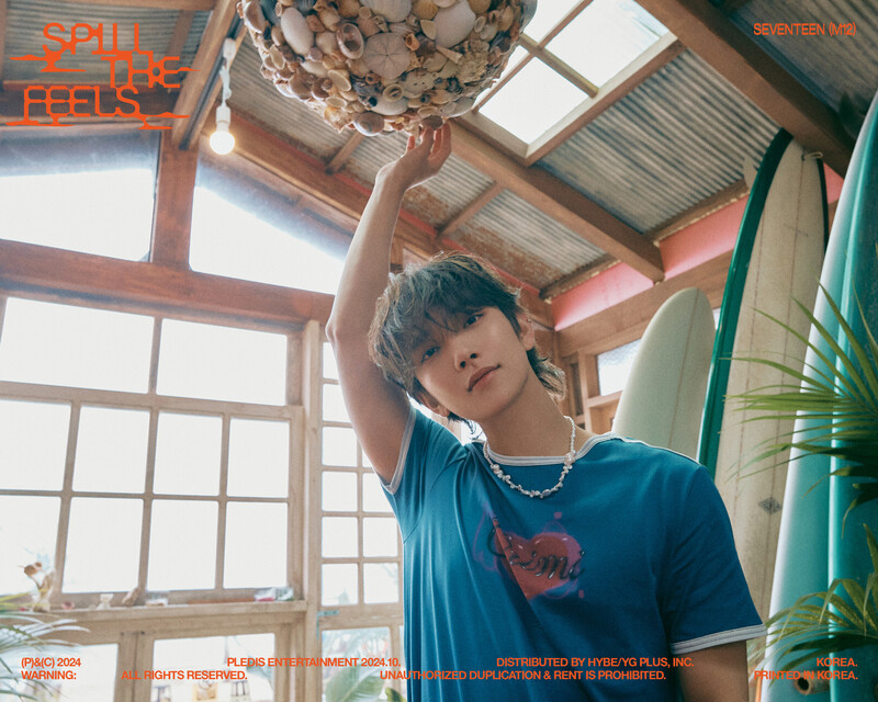 SEVENTEEN -12th Mini Album 'Spill The Feels' - Official Photo VER. 2 FEEL YOU documents 1