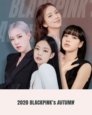 Blackpink for Olens Autumn lenses October 2020 Issue
