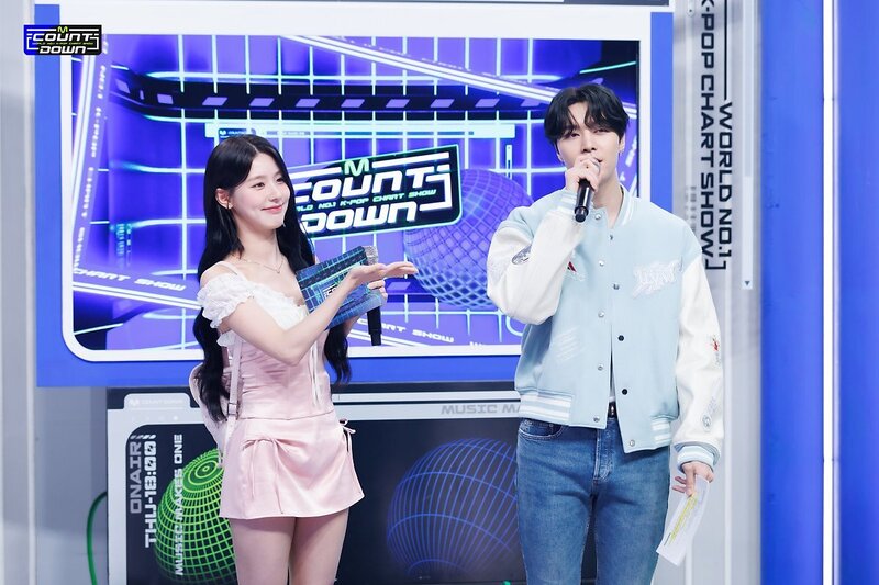 230831 MC Miyeon with Special MC Johnny at M Countdown documents 3