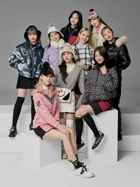 TWICE for Pearly Gates 2022 Winter Collection
