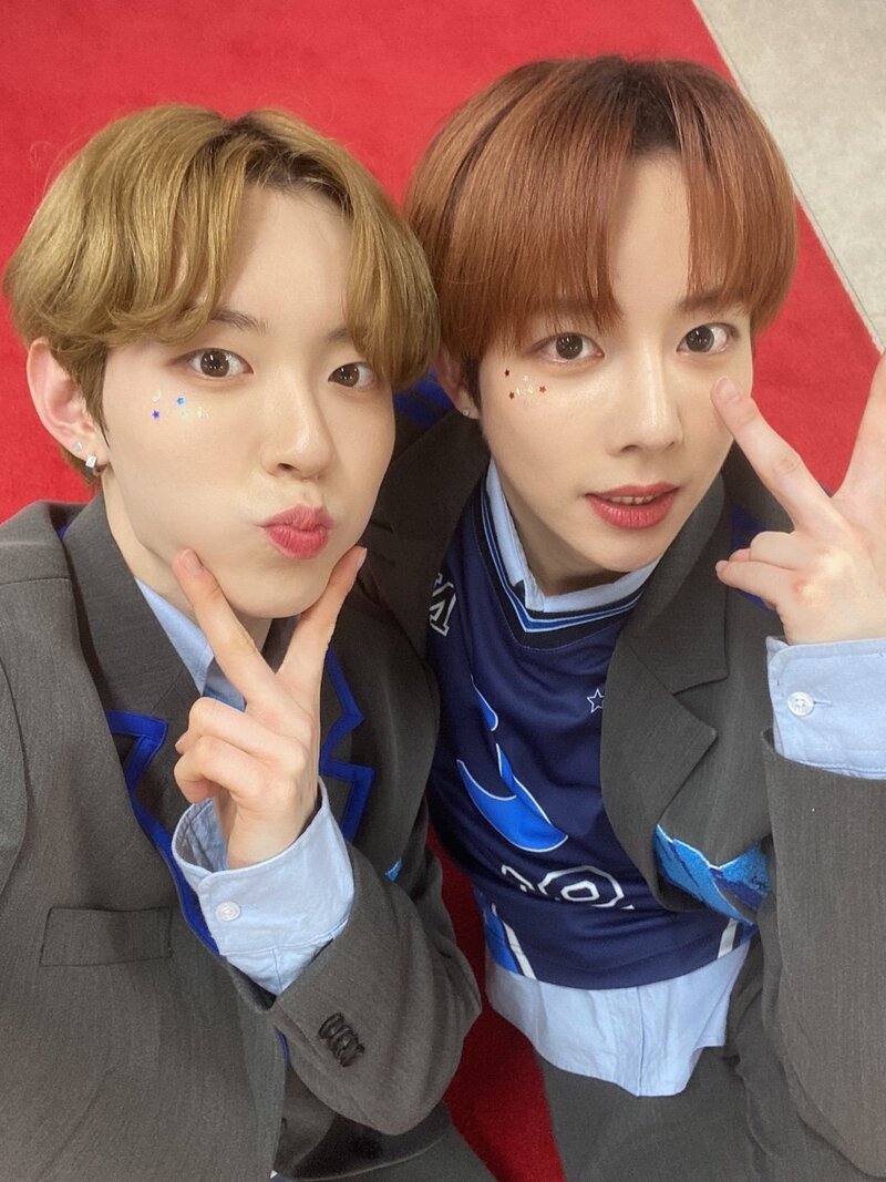 230320 NINE.i Twitter Update - Eden and Jewon documents 2
