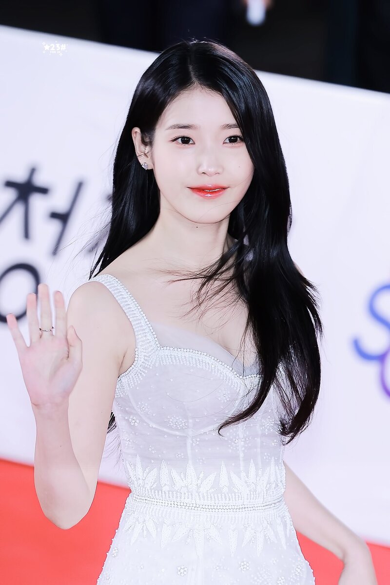 221125 IU at 43rd Blue Dragon Film Awards Red Carpet documents 8