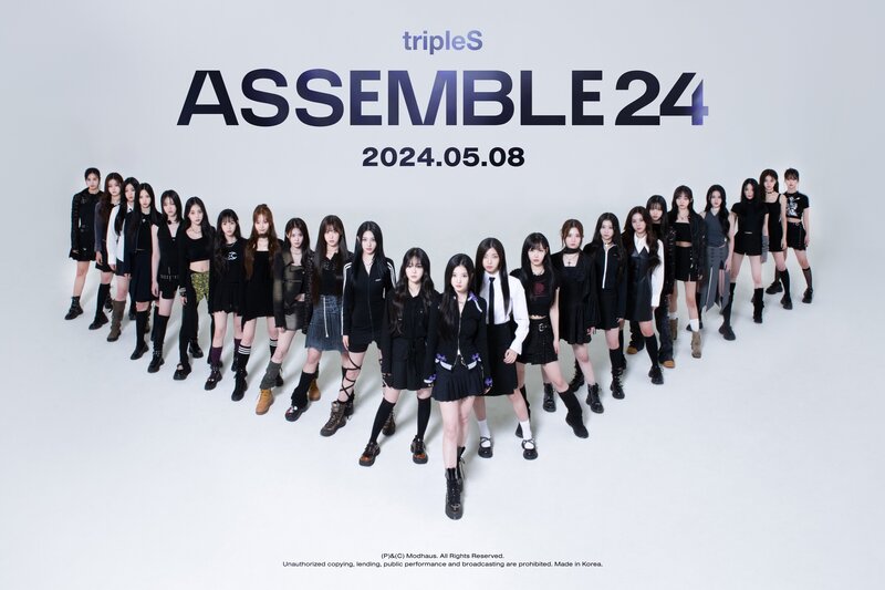 tripleS - "ASSEMBLE24" The 1st Complete Album Concept Photos documents 1
