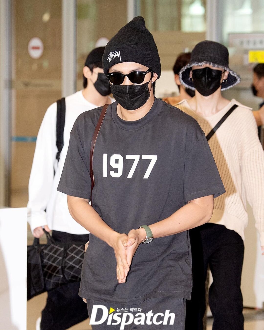 Bts' V Experienced Problems At Incheon Airport Heading Abroad! 