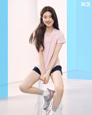 Bae Suzy for K2 2021 Summer Collection 'Cool T-Shirts'