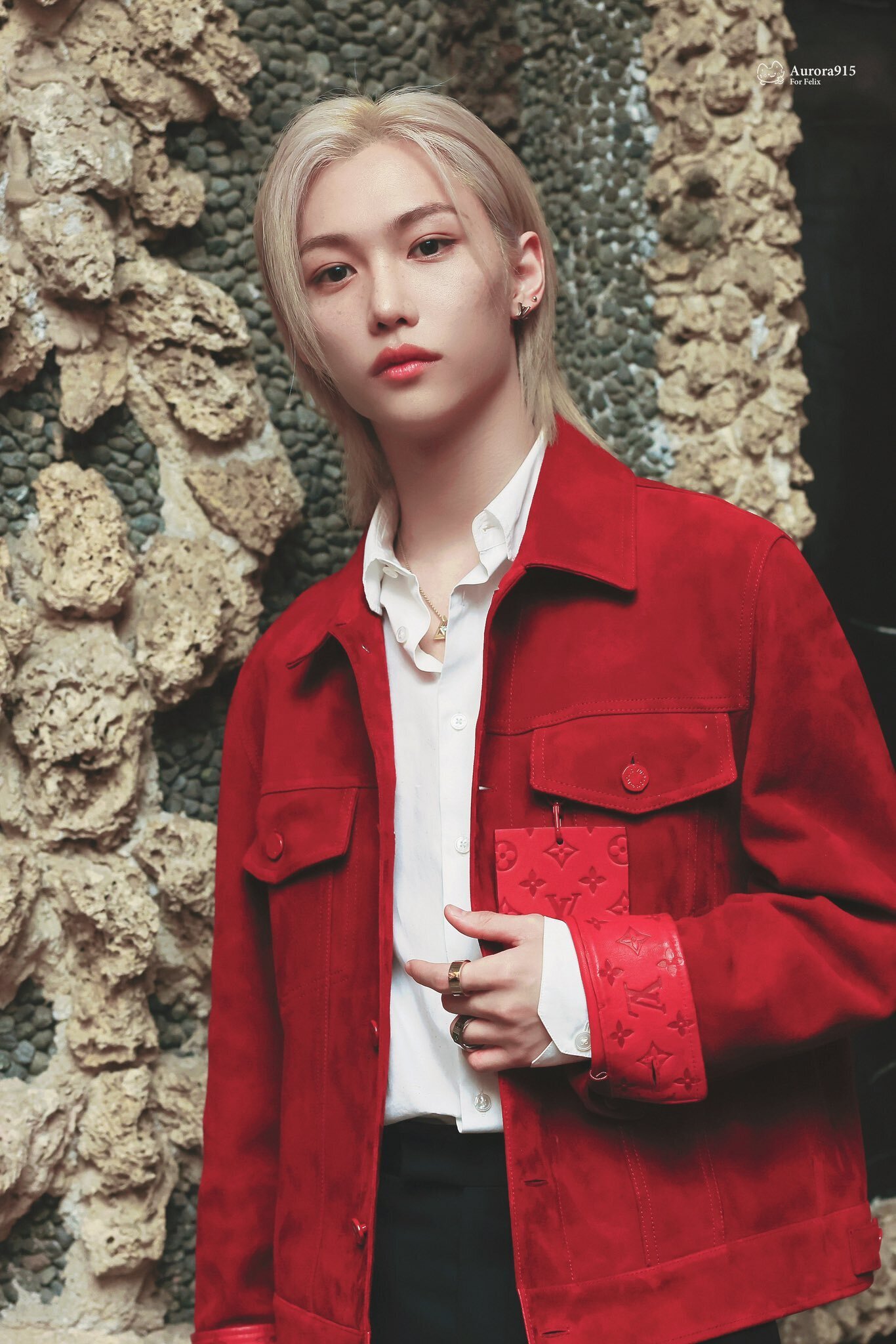 230524 Stray Kids' Felix at the Louis Vuitton Cruise 2024 show | kpopping
