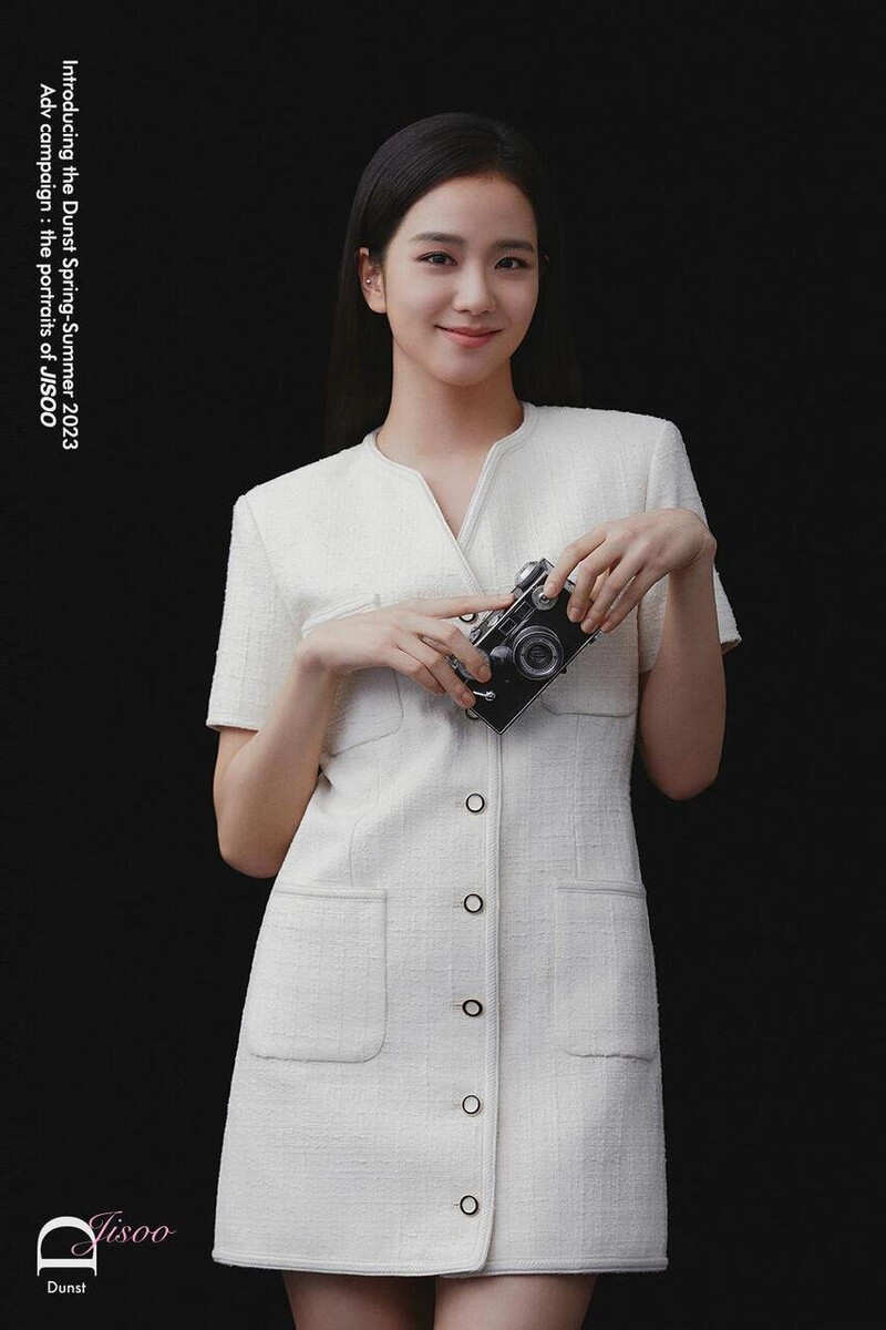 BLACKPINK JISOO for DUNST S/S 2023 Collection documents 11