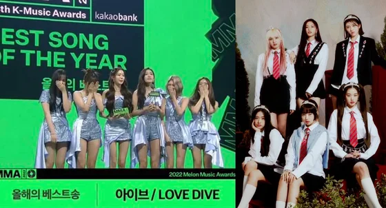 IVE's "Love Dive" Wins 'Song of the Year' at the 2022 Melon Music Awards