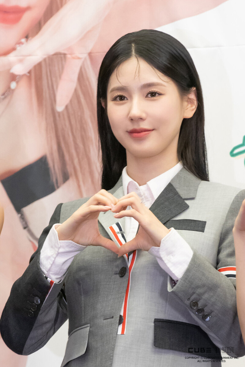 230317 Cube Naver Post - (G)I-DLE Miyeon 'HMLYCP' Press Conference documents 10