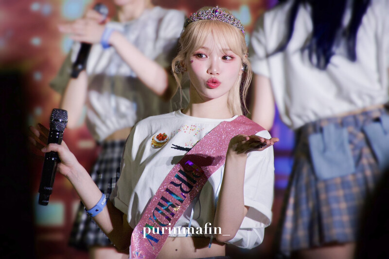 240731 LE SSERAFIM Chaewon - 2nd Fanmeeting 'Fernada' in Fukuoka Day 2 documents 1