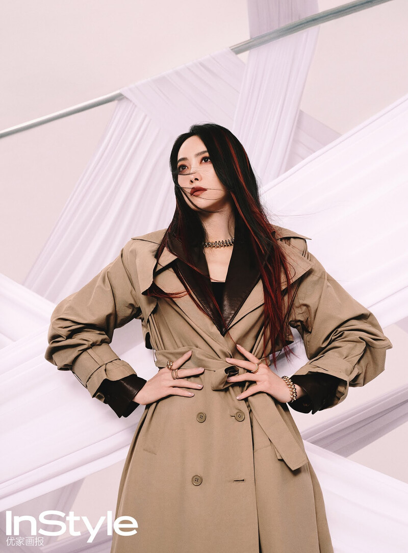 f(x)'s Victoia Song Qian for InStyle April 2021 issue documents 5