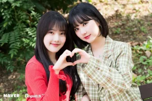 191009 GFRIEND Yerin & Eunha photoshoot by Naver x Dispatch