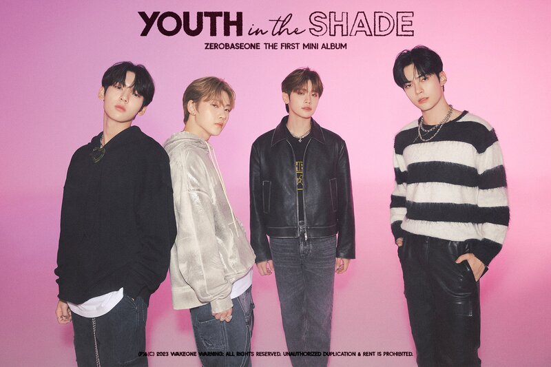 ZB1 'Youth In The Shade' concept photos documents 3