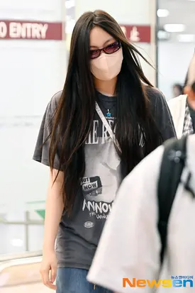 240813 New Jeans Hyein at Gimpo International Airport