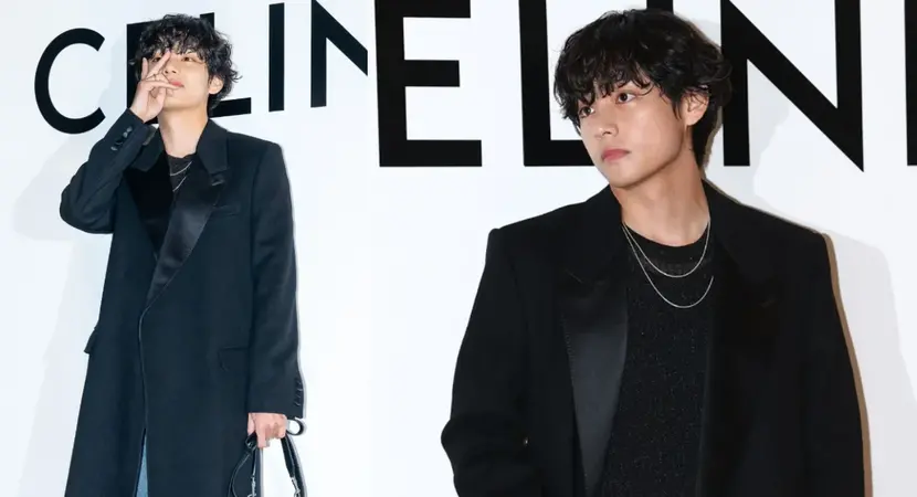 Celine Boy! – BTS V’ Photos at the Celine Pop-Up Store in Seoul Becomes a Hit Among Korean Fans